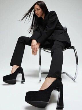 D'Amelio Marlania Platform Pump heels black - 8